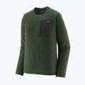 Felpa da uomo Patagonia R1 Air Crew treeline green 2