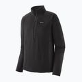 Felpa da trekking uomo Patagonia R1 Pullover black w/black
