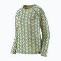 Felpa termica donna Patagonia Capilene Midweight Crew sun quilt: blue sage