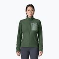 Pile donna Patagonia R1 Air canopy green