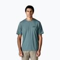 T-shirt da uomo Patagonia Cap Cool Daily Cloud Crag blue sage - light blue sage x-dye