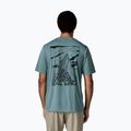 T-shirt da uomo Patagonia Cap Cool Daily Cloud Crag blue sage - light blue sage x-dye 2