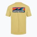 T-shirt da uomo Patagonia Capilene Cool Daily Boardshort Logo limestone yellow - light limestone yellow x-dye 2