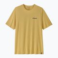 T-shirt da uomo Patagonia Capilene Cool Daily Boardshort Logo limestone yellow - light limestone yellow x-dye