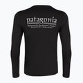 Maglia da trekking a maniche lunghe da uomo Patagonia Cap Cool Daily Hut Tripper LS black 2