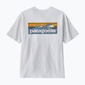 T-shirt da uomo Patagonia Boardshort Logo Pocket Responsibili fiber white 2