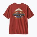 T-shirt da uomo Patagonia Great Waves Responsibili-Tee rusty red 2