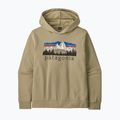 Felpa da trekking uomo Patagonia Fitz Roy Foothills Daily Hoody weathered stone 2