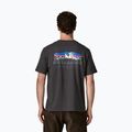 T-shirt da uomo Patagonia Fitz Roy Foothills ink black 2