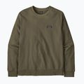 Felpa da uomo Patagonia Daily Crew basin green