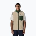 Gilet uomo Patagonia Classic Retro-X dark natural w/treeline green