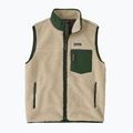 Gilet uomo Patagonia Classic Retro-X dark natural w/treeline green 2