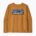 Longsleeve da donna Patagonia P-6 Logo Responsibili-Tee LS dried mango 2
