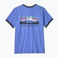 Maglietta da donna Patagonia Fitz Roy Foothills Ringer Tee diver blue 2