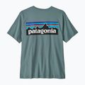 T-shirt da uomo Patagonia P-6 Logo blue sage 2
