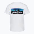 Maglietta da donna Patagonia P-6 Logo Responsibili-Tee fiber white 2