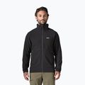 Felpa da trekking uomo Patagonia R2 TechFace black