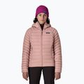 Piumino donna Patagonia Down Sweater Hoody moonrise taupe