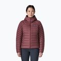 Piumino donna Patagonia Down Sweater Hoody dark ruby