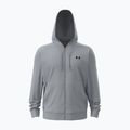 Felpa da uomo Under Armour Flex Fleece Full Zip mod gray/black