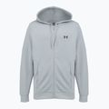 Felpa da uomo Under Armour Flex Fleece Full Zip mod gray/black