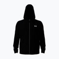 Felpa da uomo Under Armour Flex Fleece Full Zip black/white