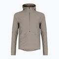 Giacca da corsa da uomo HOKA Sky Glow Half Zip pebble grey