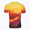 Maglia da corsa da uomo HOKA Race Day Short Sleeve TR PRT hoka citrus print 2