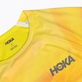 Maglia da corsa da uomo HOKA Race Day Short Sleeve TR PRT hoka citrus print 3