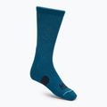 Calze Hoka Crew Run Sock 3-pack hazy blue/soft cobalt/night glow blue 3