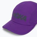 Cappellino con visiera HOKA Run Hat virtual violet 3