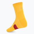 Calze HOKA Quarter Run Sock 3-Pack egg yolk/cerise/virtual violet 5