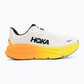 Scarpe da corsa uomo HOKA Bondi 9 white/neon tangerine 2