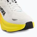Scarpe da corsa uomo HOKA Bondi 9 white/neon tangerine 7