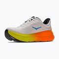 Scarpe da corsa uomo HOKA Bondi 9 white/neon tangerine 2