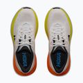 Scarpe da corsa uomo HOKA Bondi 9 white/neon tangerine 5