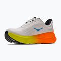 Scarpe da corsa uomo HOKA Bondi 9 Wide white/neon tangerine 2
