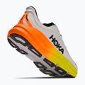 Scarpe da corsa uomo HOKA Bondi 9 Wide white/neon tangerine 3