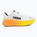 Scarpe da corsa uomo HOKA Bondi 9 Wide white/neon tangerine 2