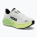 Scarpe da corsa donna HOKA Bondi 9 white/tart apple