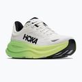 Scarpe da corsa donna HOKA Bondi 9 white/tart apple