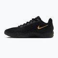Scarpe da basket uomo Nike LeBron Witness X black/black/iron grey/metallic gold 2