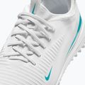 Scarpe da calcio bambino Nike Phantom 6 Low Academy Jr TF white/white/dusty cactus 5