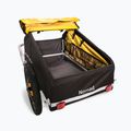 Rimorchio per bicicletta Burley Nomad 2021 giallo con bagagli