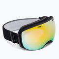Occhiali da sci Alpina Big Horn QV nero opaco/oro sph
