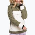Giacca da snowboard donna ROXY Shelter verde 2