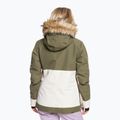 Giacca da snowboard donna ROXY Shelter verde 3