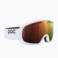 Occhiali da sci POC Fovea Mid Clarity idrogeno bianco/arancione specchiato 8