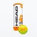 Palline da tennis per bambini HEAD Tip Orange 3 pz. arancione