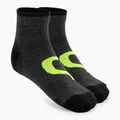 Calzini Evoq Trainer grafite/nero/giallo